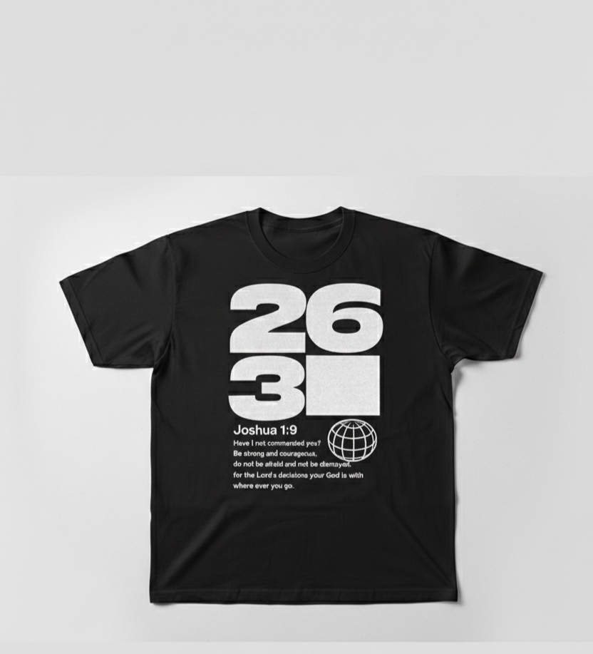 263 Black Retro Unisex t-shirt