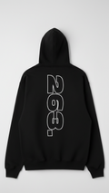 263 Black plain Unisex Hoodie